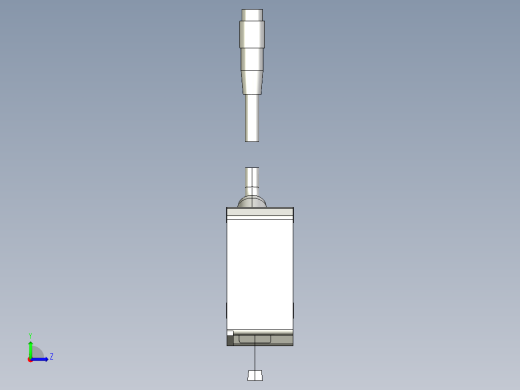 基恩士LJ-G015(K)_kc图纸模型左视缩略图