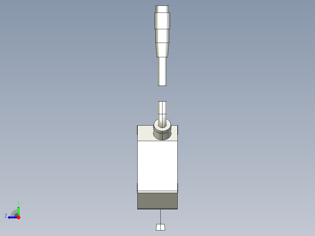 基恩士LJ-G015(K)_kc图纸模型右视图