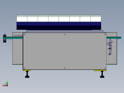 19卧式电子元件半自动插件机后视缩略图