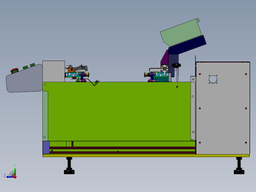 19卧式电子元件半自动插件机右视缩略图