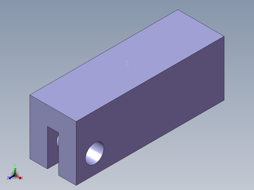 S3 铰链支架正等轴测缩略图