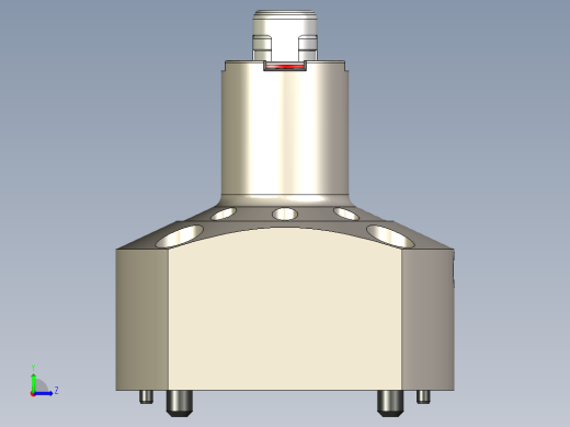 KOSMEKSFA3000-G0N-150-H75多系列多零件图纸模型多系列多零件图纸模型左视缩略图