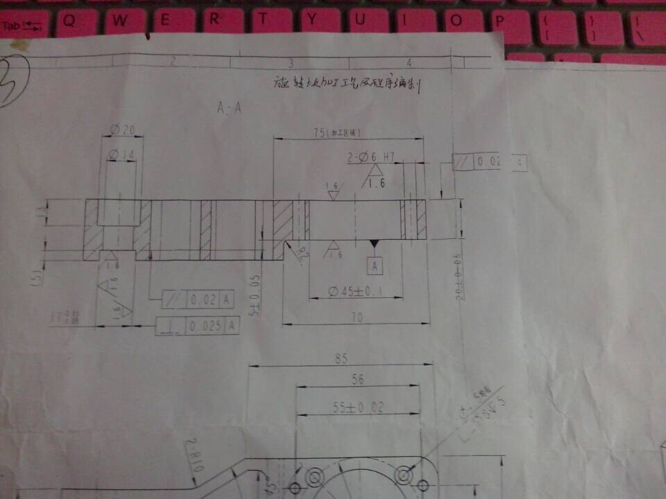 旋转块加工工艺及程序编制（精）【含图和文档】