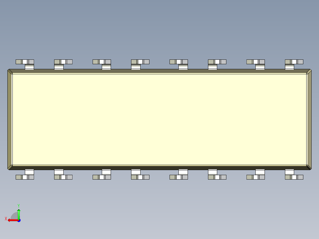 光电元件封装-DIP16-OC-YL后视图