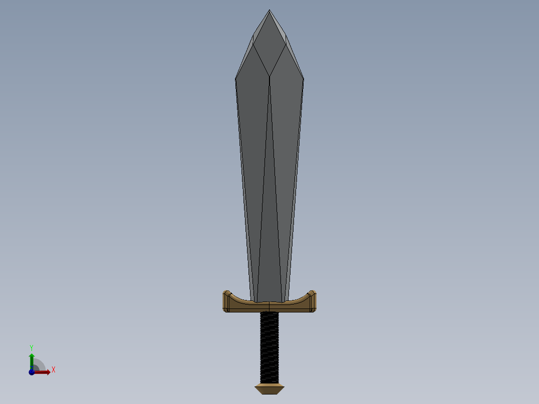 剑、宝剑(107)前视图