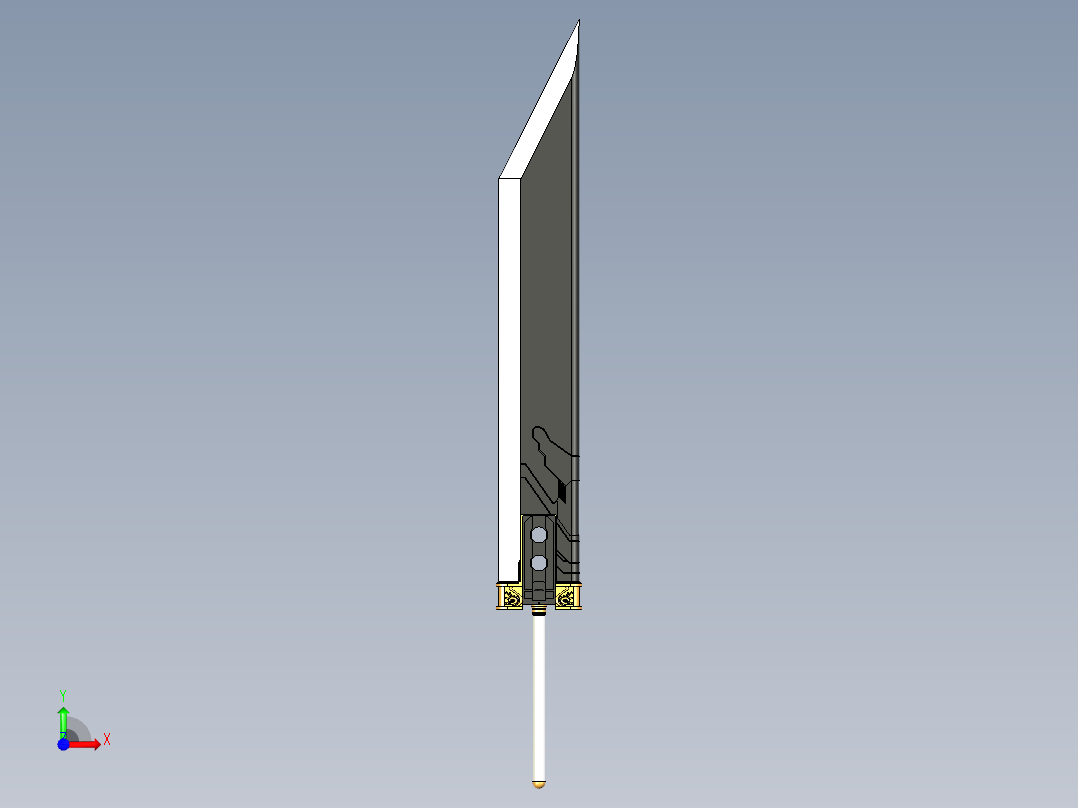 剑、宝剑(36)前视图
