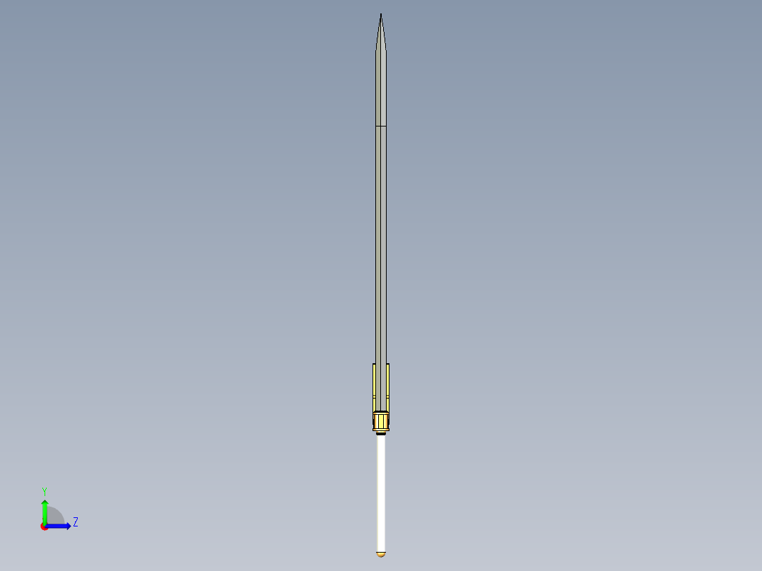 剑、宝剑(36)左视图