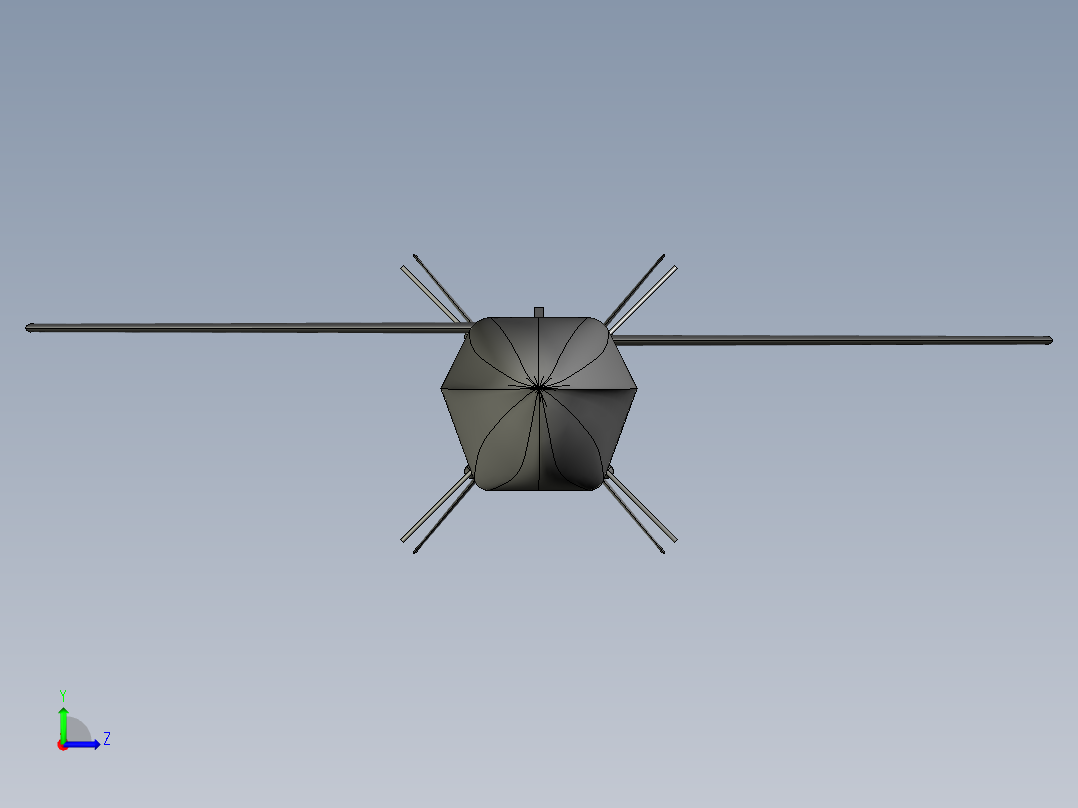 0-01 导弹左视图