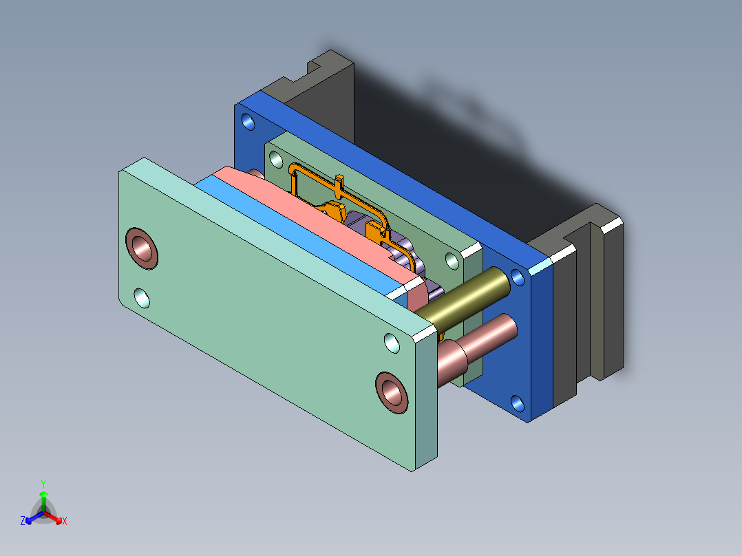 塑料壳压铸模具设计