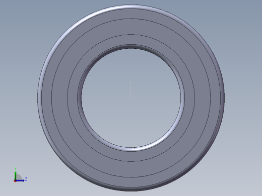深沟球轴承6005-2Z左视缩略图