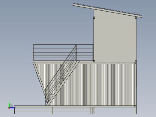 房子、建筑(68)左视缩略图