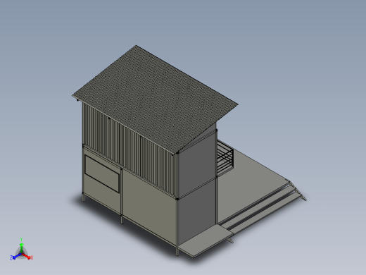 房子、建筑(68)正等轴测缩略图