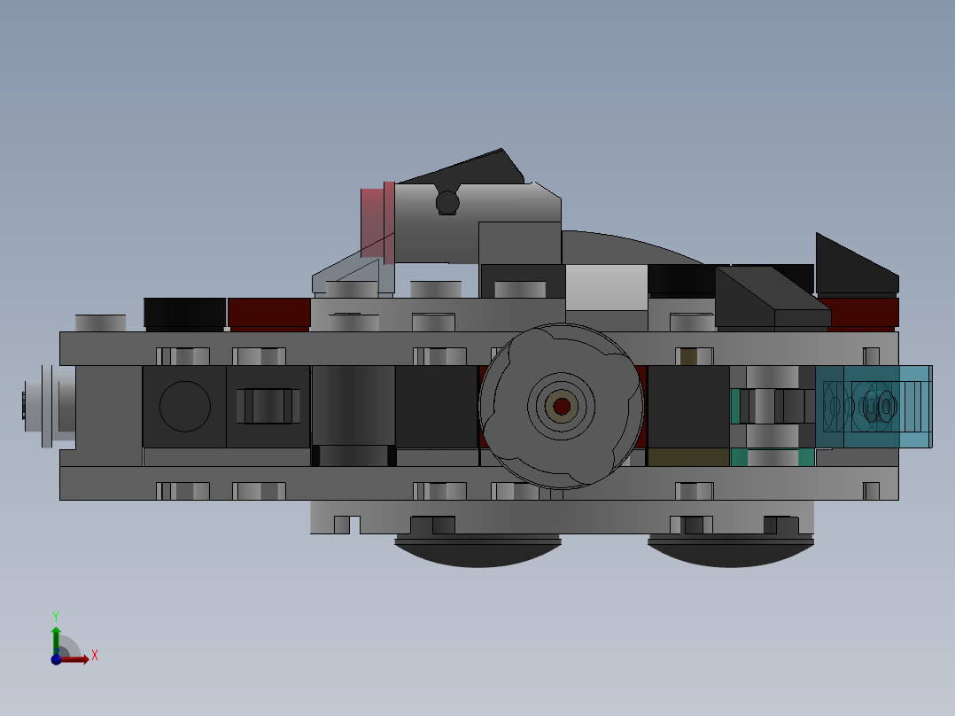 乐高千年隼前视图
