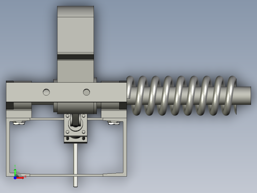 YK-ZCQ-00阻车器装配前视缩略图