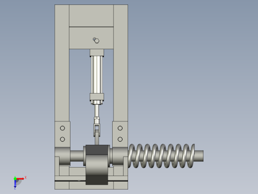 YK-ZCQ-00阻车器装配俯视缩略图
