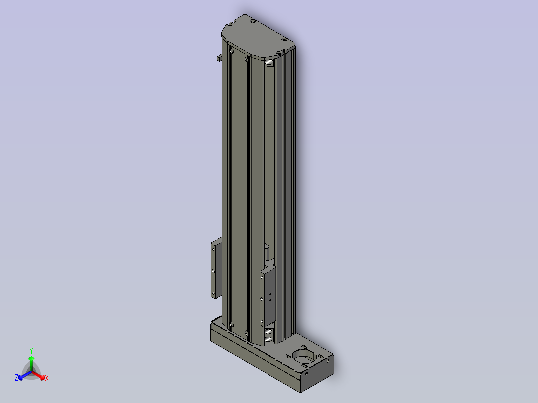 KA1010C-0300-FR-W50-YP1000正等轴测图