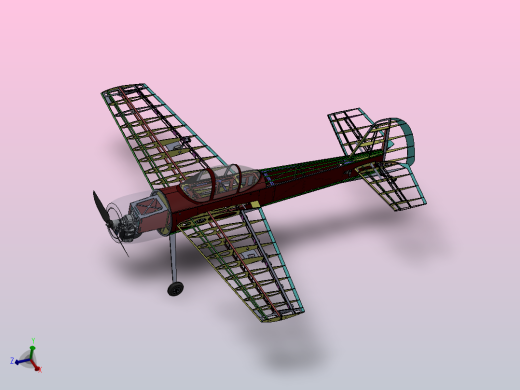 雅克55航模飞机