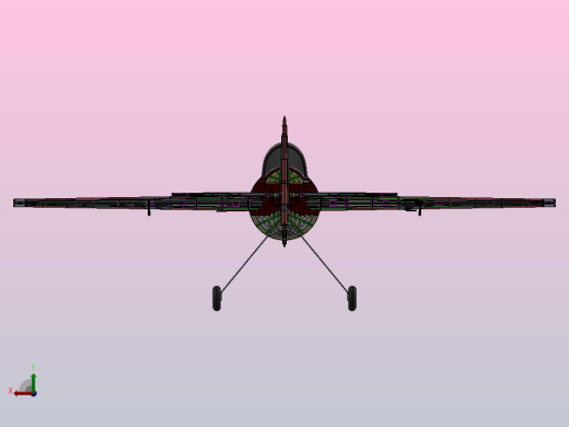 雅克55航模飞机后视缩略图