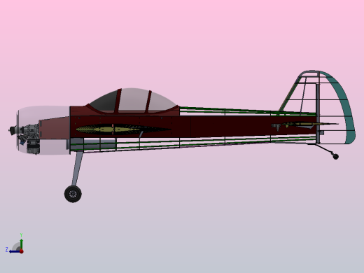 雅克55航模飞机右视缩略图