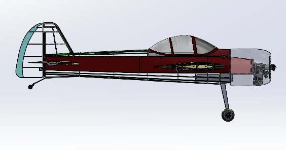 雅克55航模飞机