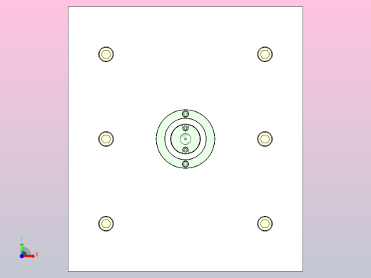 飞机尾翼配件注塑模具设计 3D+CAD+说明书前视缩略图
