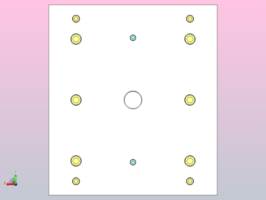 飞机尾翼配件注塑模具设计 3D+CAD+说明书后视缩略图