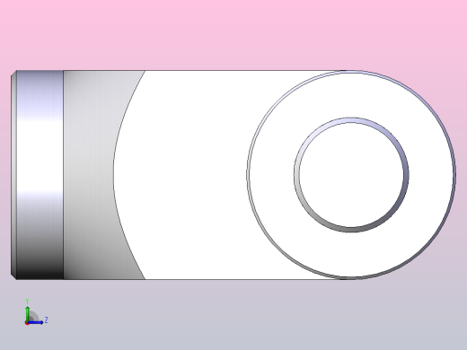 气缸附件Y-10M双肘接头左视缩略图