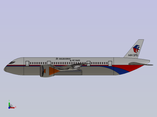 波音MH370前视缩略图
