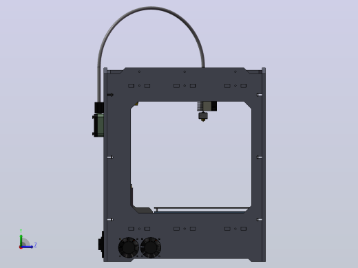Signum CXY150R2-3D打印机左视缩略图