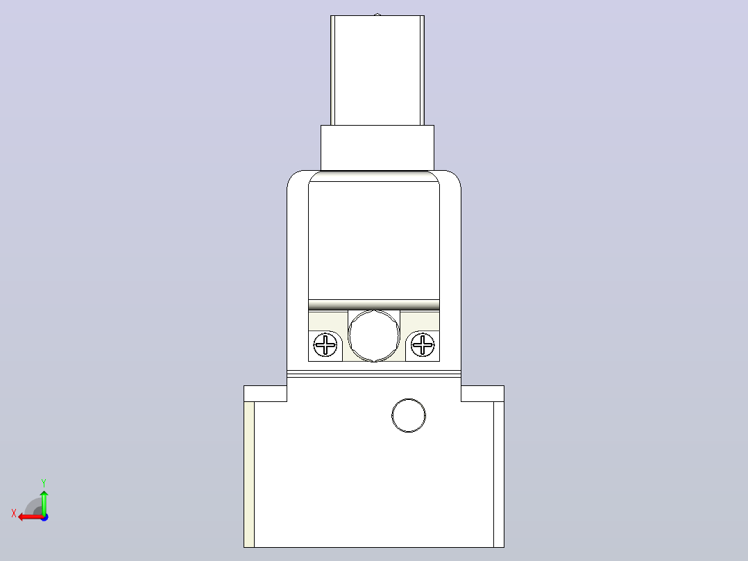 VQ7-8 5通先导式电磁阀(双电控)[VQ7-8-FHG-D-5NRA04]后视图