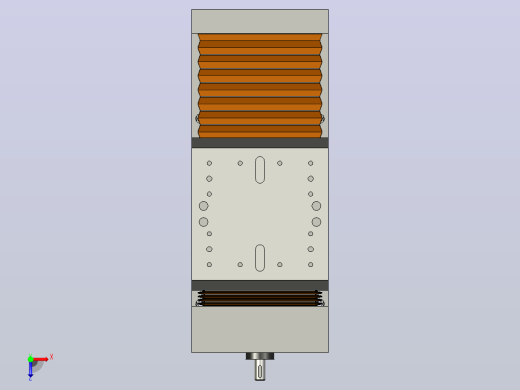 小型数控机床SCHUNK A-15-B-155的y轴运动俯视缩略图