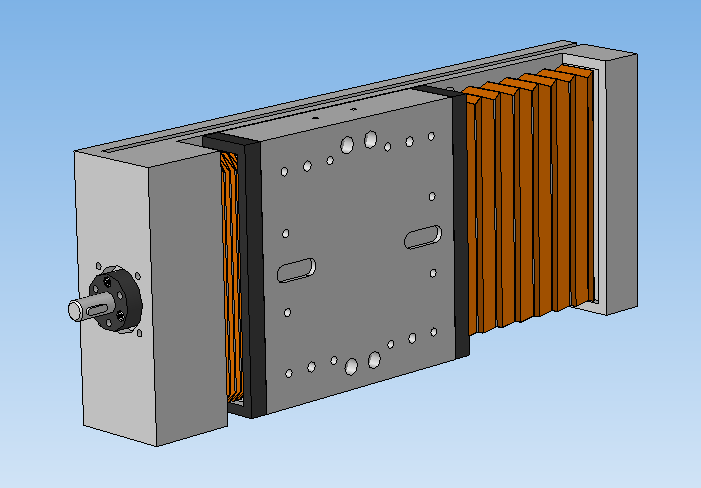 小型数控机床SCHUNK A-15-B-155的y轴运动