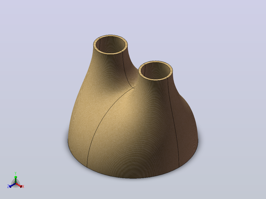 曲面裤衩-2015版正等轴测图
