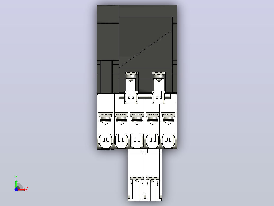 接触器S-T12вс，带附加接线盒UT-AX2三菱电机前视图