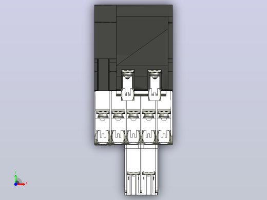 接触器S-T12вс，带附加接线盒UT-AX2三菱电机前视缩略图