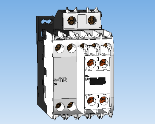 接触器S-T12вс，带附加接线盒UT-AX2三菱电机缩略图