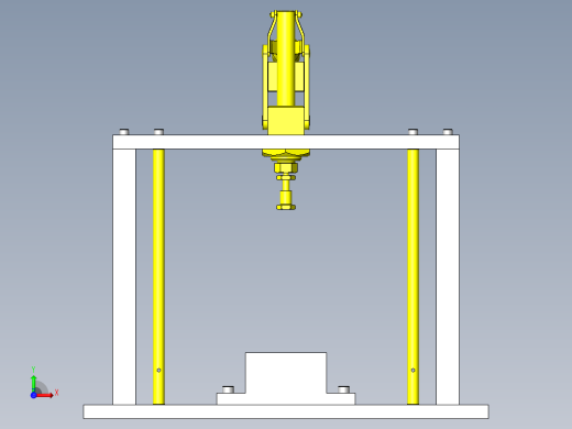 定位夹具前视缩略图