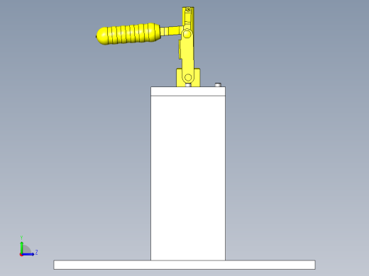 定位夹具左视缩略图