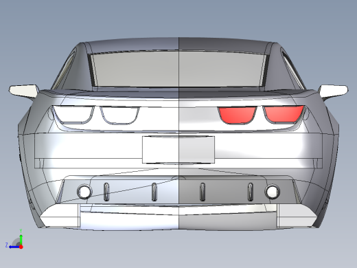 大黄蜂车体外形右视缩略图