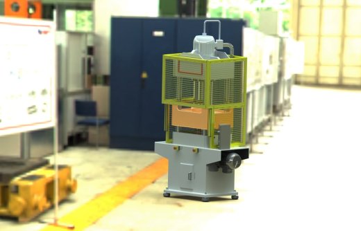 Prensa eka 100T液压机3D数模图纸 STEP格式缩略图