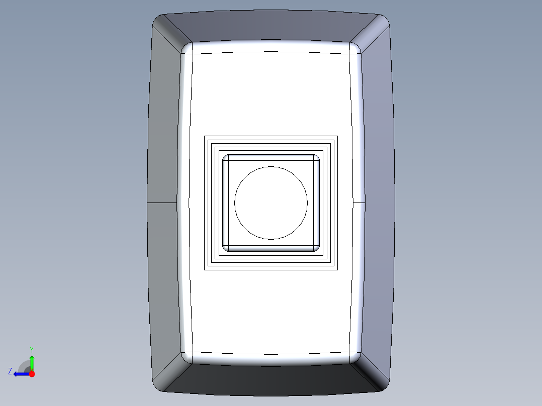 电源插头右视图