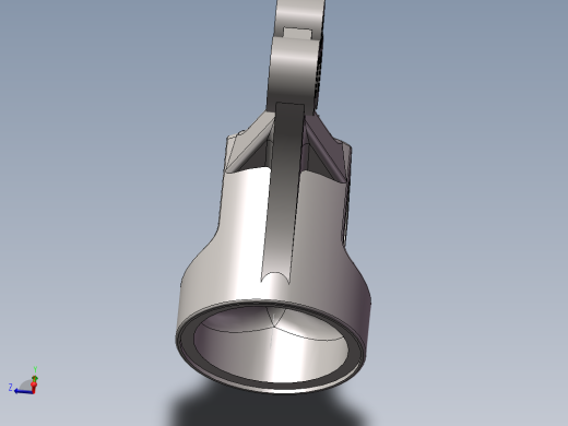 铸件法兰3D模型