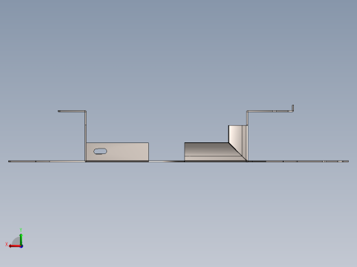 solidworks 金属板组件框架后视缩略图