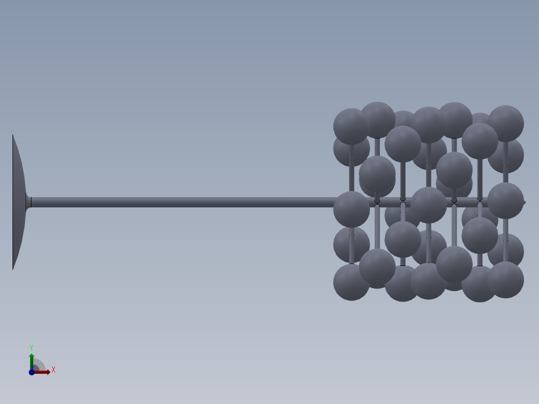 路灯创意设计前视图
