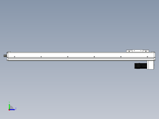 Toyo东佑达直线模组-ECH12-850-BM-100W左视缩略图