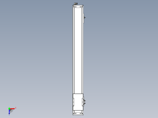 Toyo东佑达直线模组-ECH12-850-BM-100W俯视缩略图