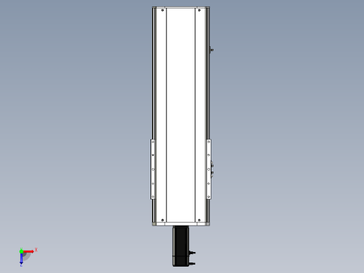 Toyo东佑达直线模组-ETH22-450-BC-400W+煞車俯视缩略图