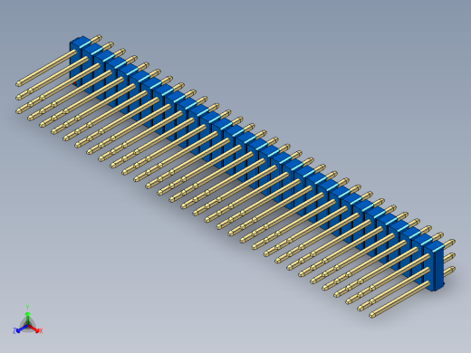 彩色公头100mil（2.54mm）系列-DS1021_blue_3x31p_100mil_Type5_rev1.0