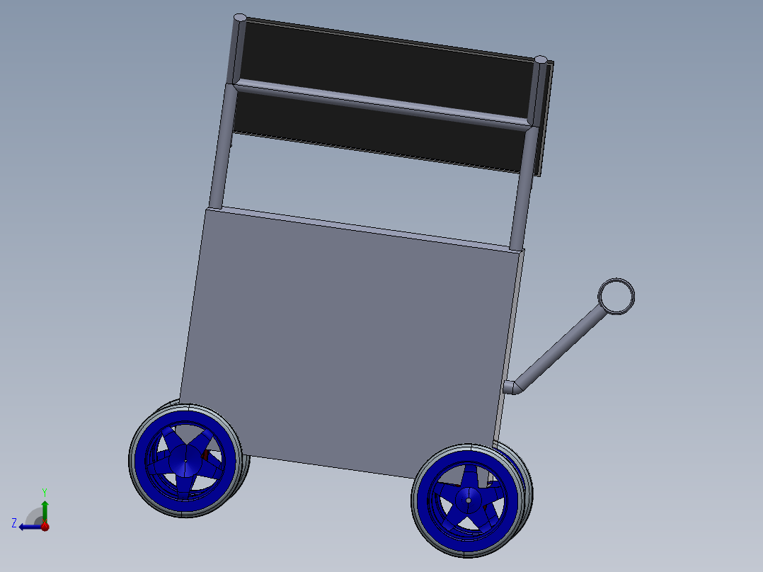 太阳能海水淡化净化厂右视图