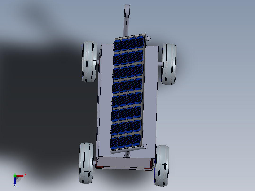 太阳能海水淡化净化厂俯视图